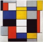 Plus Plus konstruktorius, Įkvėpimas - Mondrian – Paveikslėlis 5