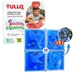 Sensorinis panelis su judančiu mėlynu skysčiu 30x30 cm – Paveikslėlis 3