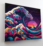 Splat Planet deimantinė dėlionė DIDŽIOJI BANGA 30x40 cm