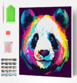 Splat Planet deimantinė dėlionė PANDA 2 30x40 cm – Paveikslėlis 3