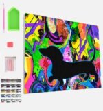 Splat Planet deimantinė dėlionė ŠUO TAKSAS 30x40 cm – Paveikslėlis 2