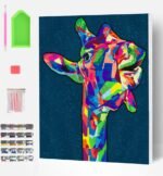 Splat Planet deimantinė dėlionė ŽIRAFA 30x40 cm – Paveikslėlis 2