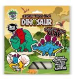 Splat Planet kūrybinis modelino rinkinys su mediniais Dinozaurais
