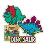 Splat Planet kūrybinis modelino rinkinys su mediniais Dinozaurais – Paveikslėlis 5