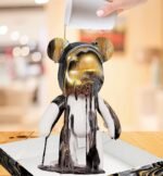 Splat Planet kūrybinis rinkinys Marble Bear, metalika – Paveikslėlis 6