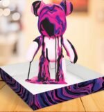 Splat Planet kūrybinis rinkinys Marble Bear, rožinis – Paveikslėlis 8