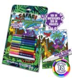 Splat Planet magiška spalvinimo knygelė SAFARI – Paveikslėlis 2