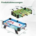 Stalo žaidimų rinkinys 4 viename daugiafunkcis (Natūrali) – Paveikslėlis 2