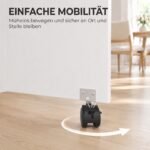 Sulankstomas valgomasis stalas su ratukais, stalčiais ir spintele – Paveikslėlis 6