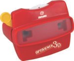 Svoora retro 3D akiniai Optiviewer su 2 diskais – Paveikslėlis 3