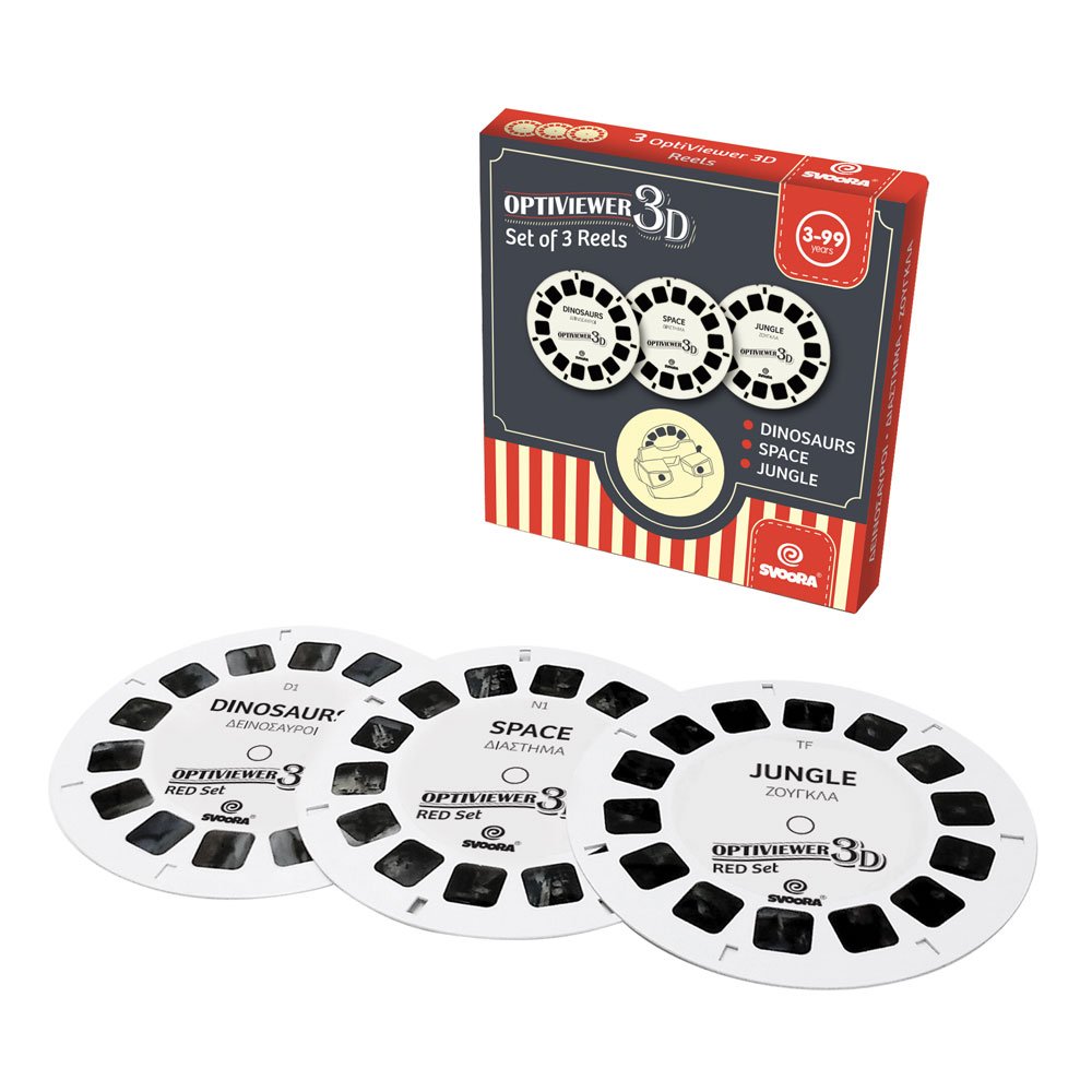 Svoora retro 3D akinių diskų papildymas A Svoora retro 3D akinių diskų papildymas A
