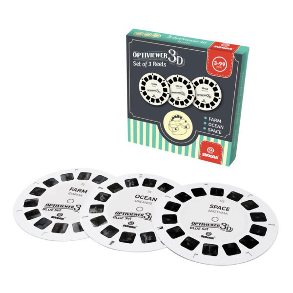 Svoora retro 3D akinių diskų papildymas B