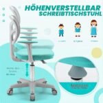 Vaikiška ergonomiška kėdė su reguliuojamu aukščiu (Turkio) – Paveikslėlis 5