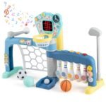 Vaikiškas 5-in-1 sporto ir lavinimo centras (Įvairiaspalvė)