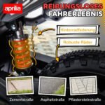 Vaikiškas elektrinis motociklas 12V su pagalbiniais ratukais ir amortizatoriumi – Paveikslėlis 7