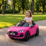 Vaikiškas elektromobilis Audi A5L su nuotolinio valdymo pultu ir amortizacija – Paveikslėlis 2