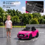 Vaikiškas elektromobilis Audi A5L su nuotolinio valdymo pultu ir amortizacija – Paveikslėlis 3