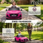 Vaikiškas elektromobilis Audi A5L su nuotolinio valdymo pultu ir amortizacija – Paveikslėlis 6