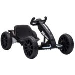 Vaikiškas elektromobilis gokartas 12V su reguliuojama sėdyne ir EVA ratais