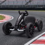 Vaikiškas elektromobilis gokartas 12V su reguliuojama sėdyne ir EVA ratais – Paveikslėlis 9