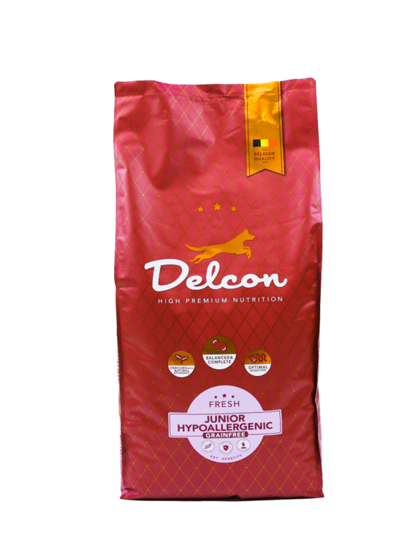 Visavertis begrūdis hipoalerginis pašaras jauniems šunims JUNIOR HYPOALLERGENIC / 10 kg