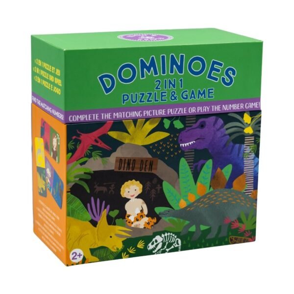 Žaidimas domino-dėlionė 2in1