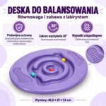 Balansavimo diskas su labirintu ir trimis kulkelėmis 40 cm – Paveikslėlis 3