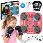 Bokso lenta su Bluetooth ir LED taikiniais