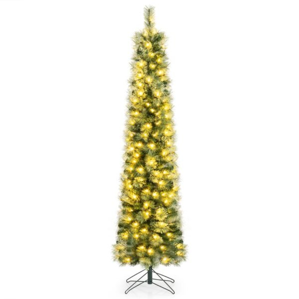 Dirbtinė eglutė su LED apšvietimu 183 cm (Žalia)