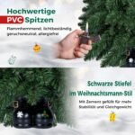 Dirbtinė eglutė su LED apšvietimu 90 cm (Žalia) – Paveikslėlis 4