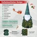 Dirbtinė eglutė su LED apšvietimu 90 cm (Žalia) – Paveikslėlis 5