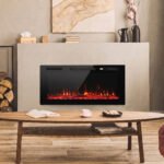 Elektrinis židinys 1800 W su nuotolinio valdymo pulteliu – Paveikslėlis 8