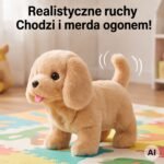 Interaktyvus pliušinis šuniukas su pavadėliu ir priedais – Paveikslėlis 5