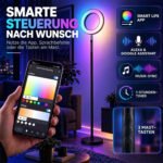 Išmanusis LED toršeras su RGB funkcija, valdomas programėle ir balsu – Paveikslėlis 5
