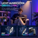 Išmanusis LED toršeras su RGB funkcija, valdomas programėle ir balsu – Paveikslėlis 6