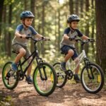 Kalnų dviratis vaikams 20 colių su 7 pavarų Shimano sistema (Juoda) – Paveikslėlis 2