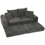 Kampinė sofa-lova modulinė