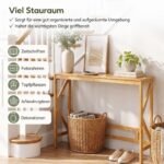 Konsolinis stalas iš bambuko su apsauga nuo apvirtimo (Natūrali) – Paveikslėlis 5