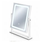 Kosmetinis LED veidrodis 25x30 cm su trimis šviesos režimais – Paveikslėlis 7