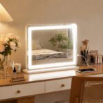 Kosmetinis veidrodis su LED apšvietimu, USB jungtimi ir didinimu 80x60 cm – Paveikslėlis 8