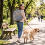 Kuprinė gyvūnams iki 5 kg su kietu dugnu ir tinkliniais langeliais – Paveikslėlis 8