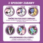 Kūrybinis rinkinys Kosmosas su folija ir trinamais flomasteriais, 121 dalis – Paveikslėlis 6