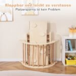 Laipiojimo rinkinys vaikams 4-in-1 su čiuožykla (Natūrali) – Paveikslėlis 5