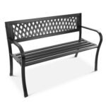 Lauko suoliukas su atlošu, 125 cm – Paveikslėlis 3