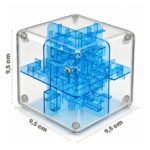 Loginis 3D labirinto kubas su rutuliuku – Paveikslėlis 3