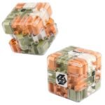 Loginis žaislas 3D labirinto kubas, žalias – Paveikslėlis 8