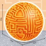 Loginis žaislas 3D rutulio formos labirintas – Paveikslėlis 4