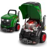 Mechaniko dirbtuvių traktorius su 60 detalių ir garso efektais – Paveikslėlis 5