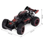 Nuotoliniu būdu valdomas visureigis 1:18 su LED žibintais – Paveikslėlis 10