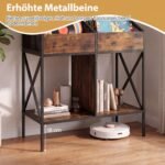 Plokštelių grotuvo stovas su keturiais skyriais (Ruda) – Paveikslėlis 5